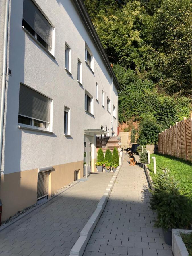 Ferienwohnungen Lamisto Am Waldesrand Neckartenzlingen Exteriör bild